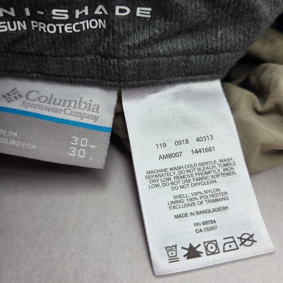 Columbia Men's Belted Silver Ridge Cargo Pants 30W 30L - Picture 6 of 6